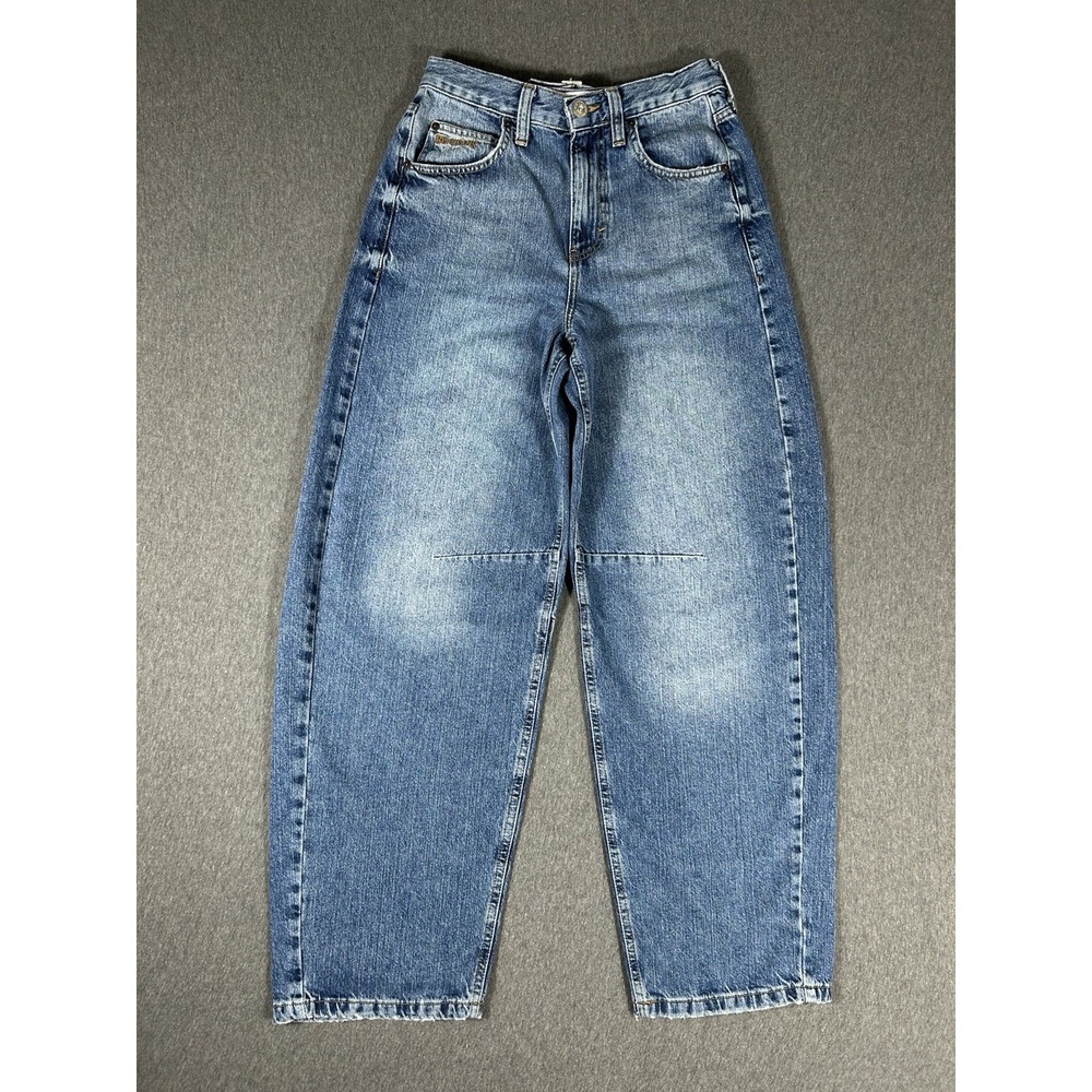BDG Urban Outfitters High-Rise Cinch-Back Wide Leg Jeans Size 26W